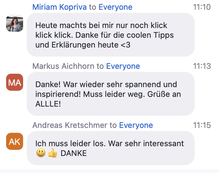 Kundenergebnis der Agentur Consulting (Alexander Heeg, Heeg Consulting GmbH) – Screenshot aus der privaten Kunden-Community